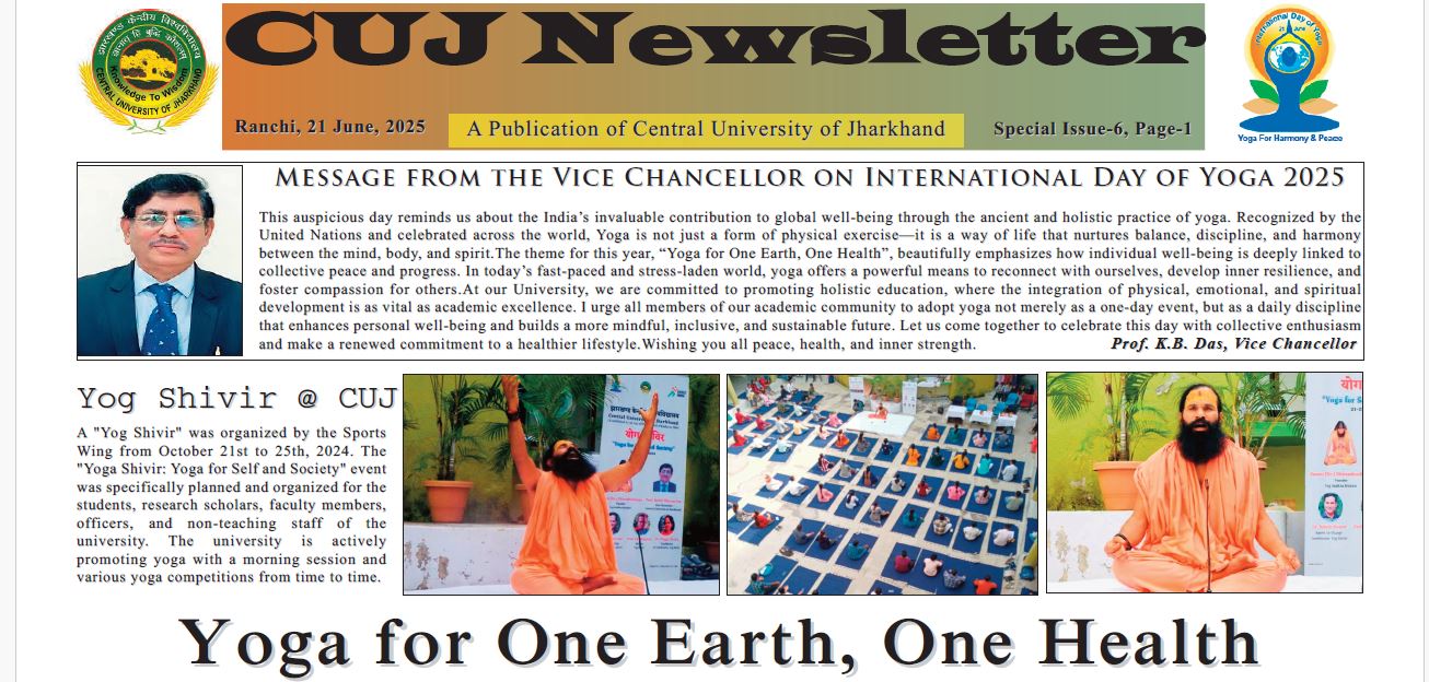 CUJ news letter
